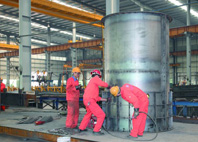 工业设备钢构件生产